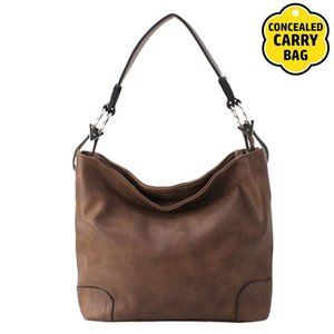 DELUXITY (brown) CONCEALED CARRY BAG